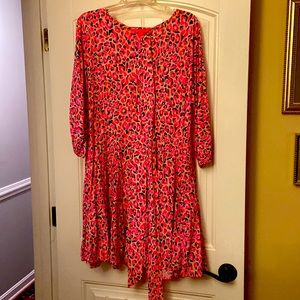 Lilly Pulitzer size sm dress, tie at waist. Excellent condition!